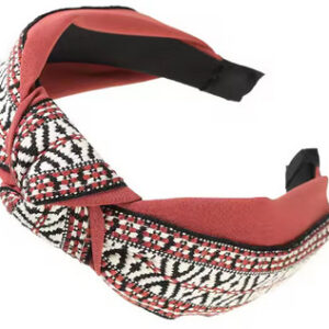 Women Bohemian Tape Knot Headbands | Fashion Female Casual Shopping Hairbands | Ethnic Boho Style Head Wears