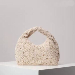 Boho Beach Bags for Women | Premium Wicker Tote Bag | Vacation Outfits & Travel Must-Haves | Random Pattern