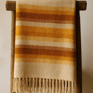 Sunthread Blanket folded neatly against a neutral background